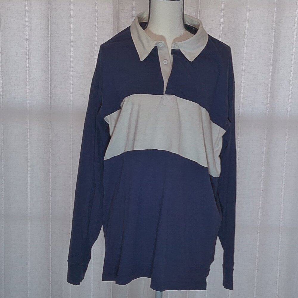 PINK by Victoria Secrets Long Sleeve Polo Top XL